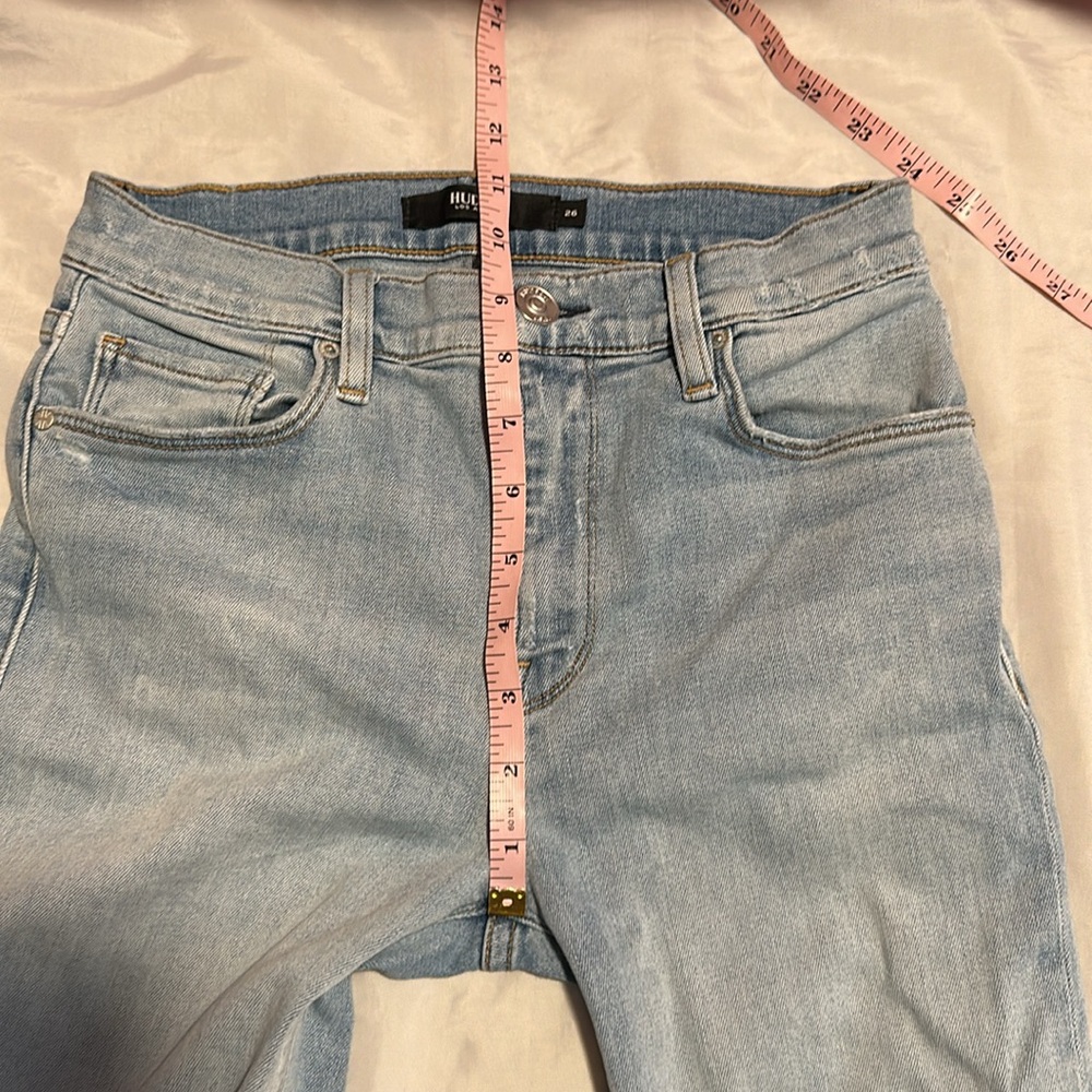 Hudson Barbara Straight Leg Jeans Sz 26 - Picture 5 of 11